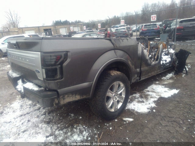 2019 FORD F-150 PLATINUM VIN: 1FTEW1E43KFC10629