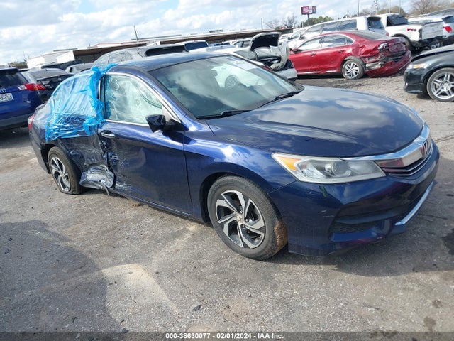Honda ACCORD LX 2016 1HGCR2F33GA124155 Image 1
