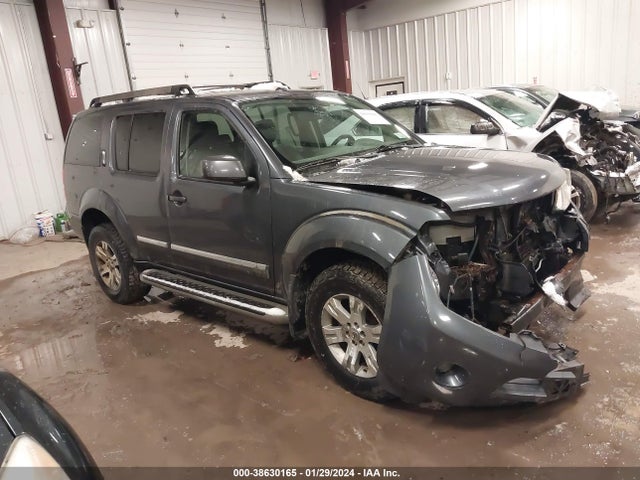 2011 NISSAN PATHFINDER SILVER VIN: 5N1AR1NB1BC609377