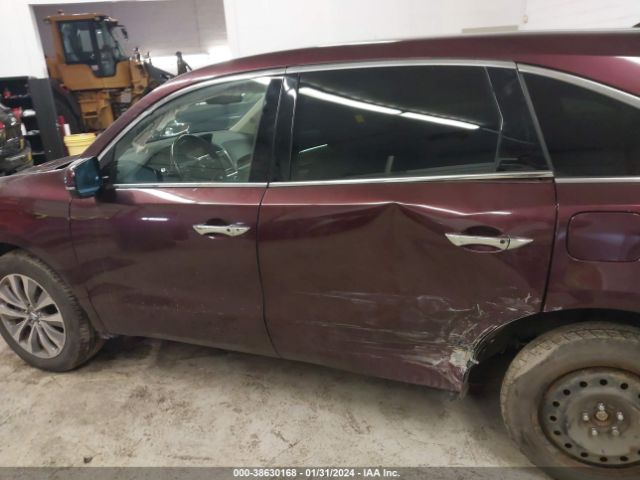 5FRYD4H45FB022185 Acura Mdx Technology Package
