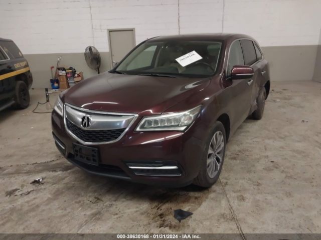 5FRYD4H45FB022185 Acura Mdx Technology Package