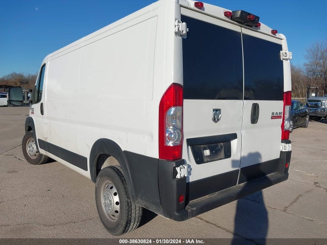 2021 RAM PROMASTER 1500 LOW ROOF 136 WB VIN: 3C6LRVAG0ME568524