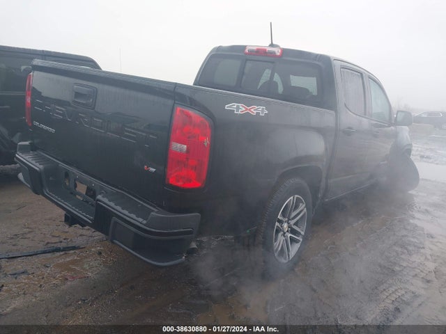 2022 CHEVROLET COLORADO 4WD SHORT BOX LT VIN: 1GCGTCEN8N1215977