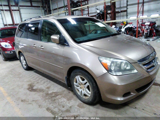 2005 HONDA ODYSSEY EX VIN: 5FNRL38405B420096