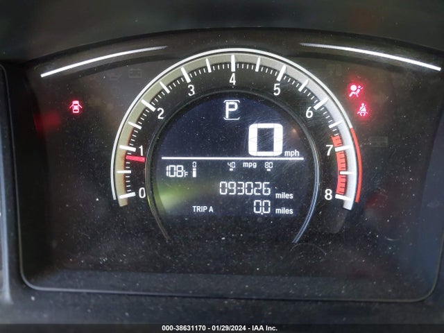 Honda Civic Lx 2016 2HGFC2F51GH570158 Image 7