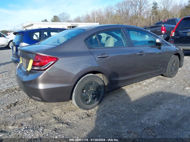 2013 HONDA CIVIC LX VIN: 2HGFB2F55DH596843