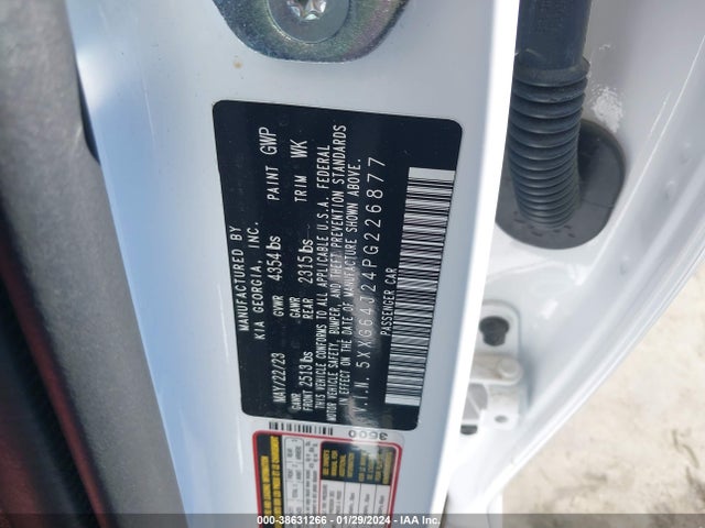 KIA K5 Gt-line 2023 5XXG64J24PG226877 Image 9