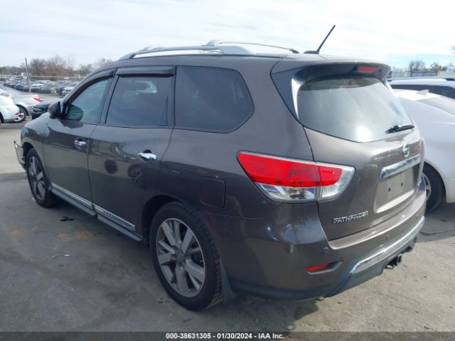5N1AR2MNXFC661095 Nissan Pathfinder S/sv/sl/platinum