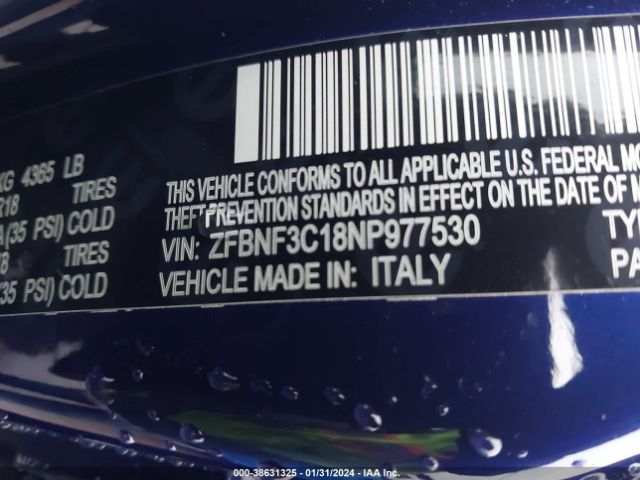 2022 FIAT 500X ZFBNF3C18NP977530 Photo 8