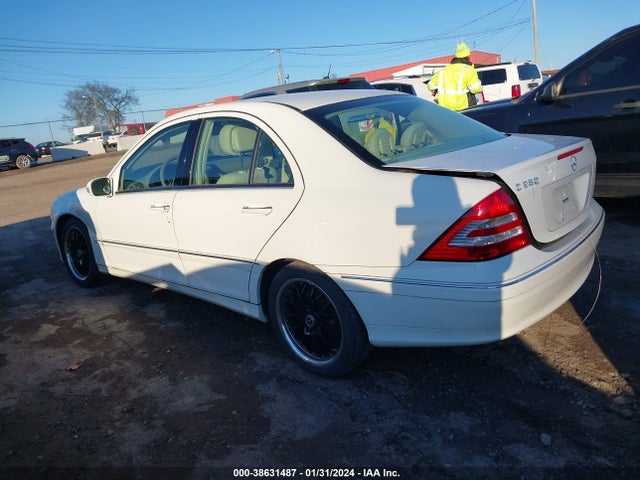 2007 MERCEDES-BENZ C 280 LUXURY 4MATIC VIN: WDBRF92H07F877042
