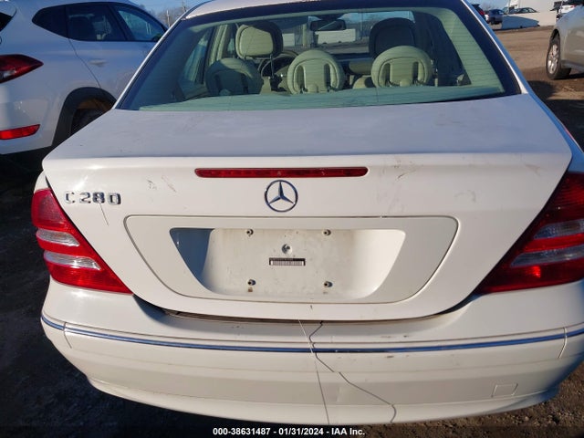 2007 MERCEDES-BENZ C 280 LUXURY 4MATIC VIN: WDBRF92H07F877042