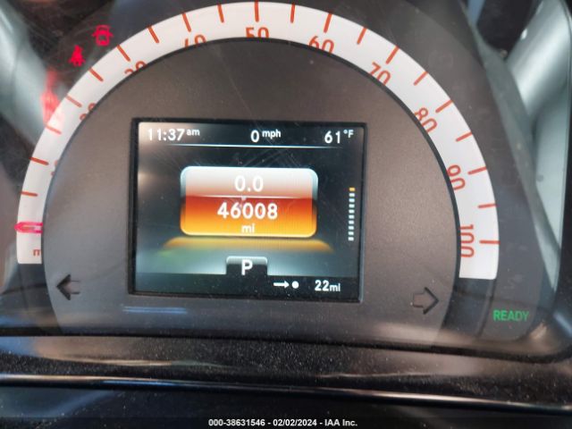 WMEFK9BA1JK272501 Smart Fortwo Electric Drive Passion/prime