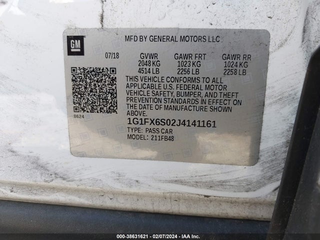Chevrolet Bolt Ev Premier 2018 1G1FX6S02J4141161 Image 9