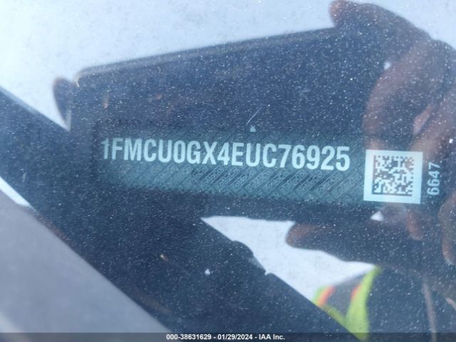 1FMCU0GX4EUC76925 Ford ESCAPE SE