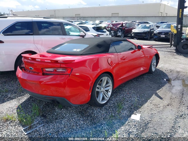 Chevrolet Camaro 2lt 2017 1G1FD3DSXH0115172 Image 4