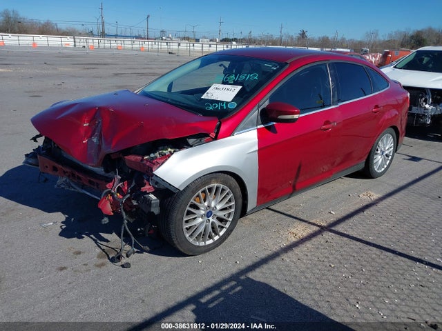 2014 FORD FOCUS TITANIUM VIN: 1FADP3J24EL191321