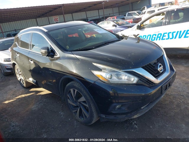 Nissan Murano Platinum 2018 5N1AZ2MG4JN110644 Image 1