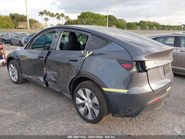 2023 TESLA MODEL Y AWD/LONG RANGE DUAL MOTOR ALL-WHEEL DRIVE VIN: 7SAYGDEEXPA170615