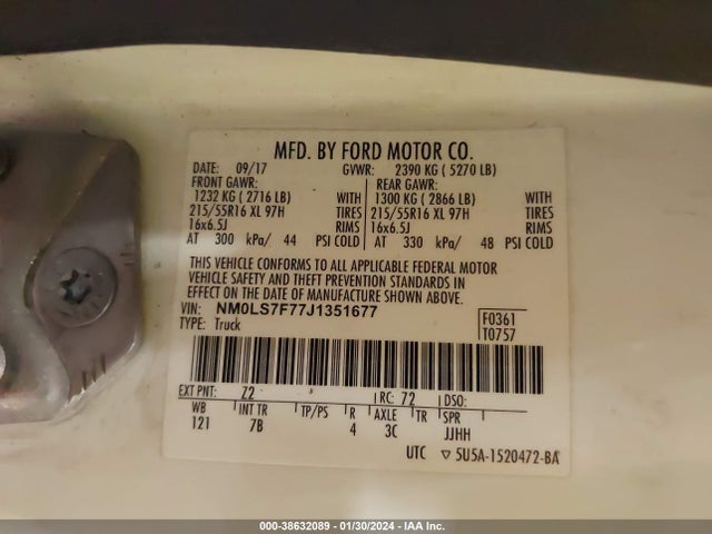 Ford Transit Connect Xlt 2018 NM0LS7F77J1351677 Image 8