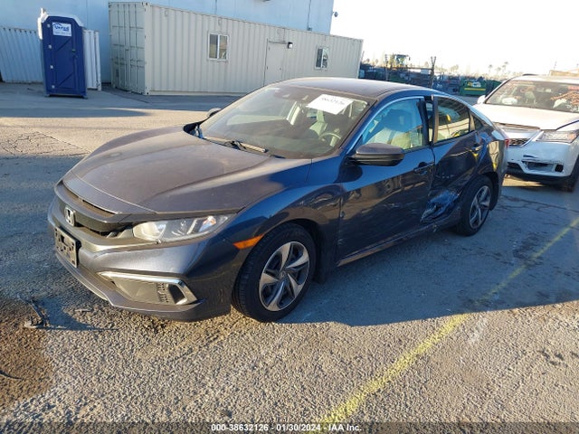 Honda Civic Lx 2020 2HGFC2F64LH533415 Image 2