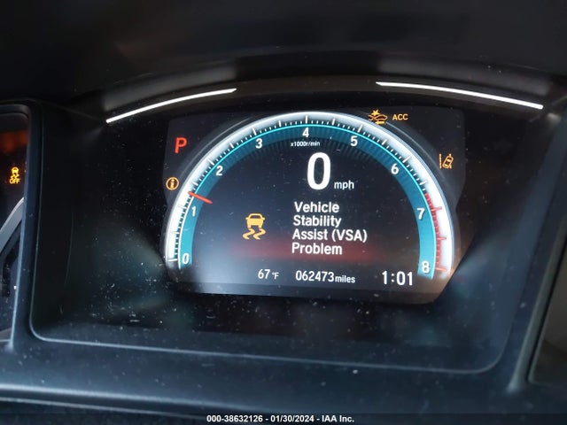 Honda Civic Lx 2020 2HGFC2F64LH533415 Image 7