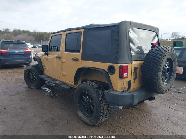 2014 JEEP WRANGLER UNLIMITED SPORT VIN: 1C4BJWDG7EL127351