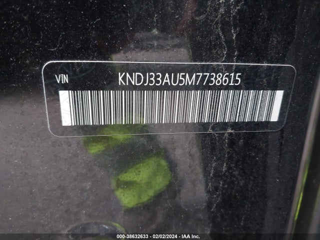KIA SOUL EX 2021 KNDJ33AU5M7738615 Image 9
