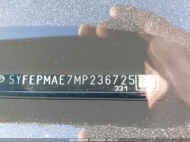 Toyota COROLLA LE 2021 5YFEPMAE7MP236725 Image 9