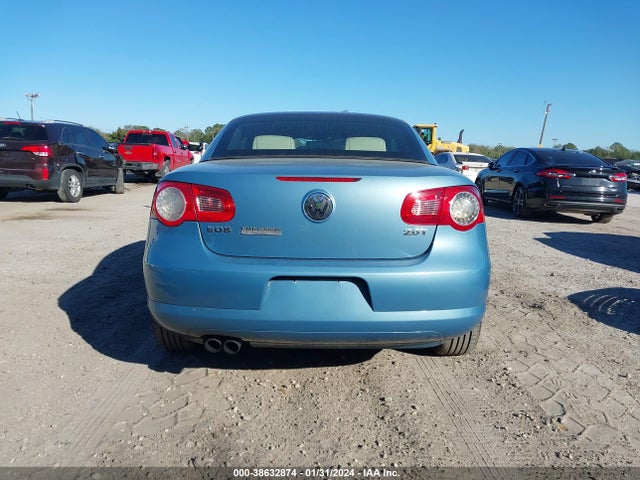 2008 VOLKSWAGEN EOS KOMFORT VIN: WVWBA71F28V052116