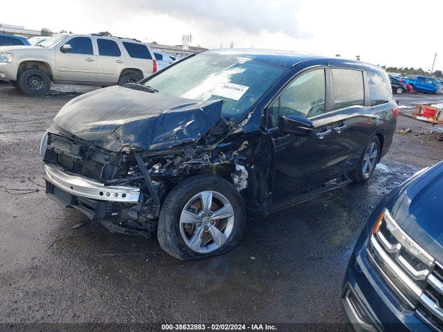 Honda ODYSSEY EX 2018 5FNRL6H53JB065123 Image 2