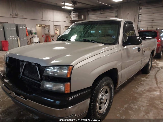 2004 CHEVROLET SILVERADO 1500 WORK TRUCK VIN: 1GCEC14V74Z246652