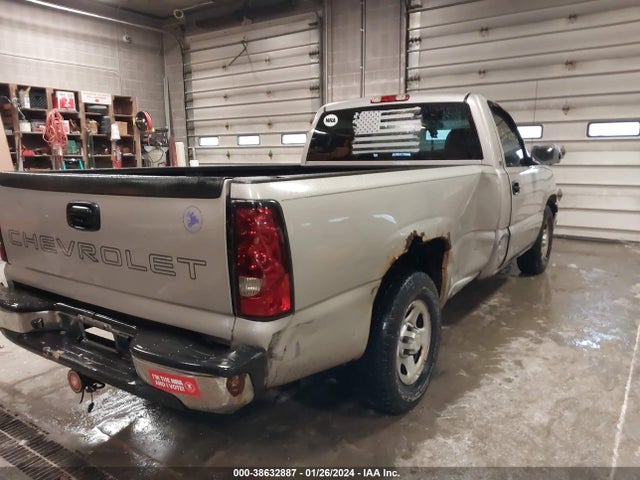 2004 CHEVROLET SILVERADO 1500 WORK TRUCK VIN: 1GCEC14V74Z246652