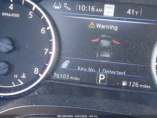 Nissan Maxima Sv Xtronic Cvt 2021 1N4AA6CV3MC506668 Image 7