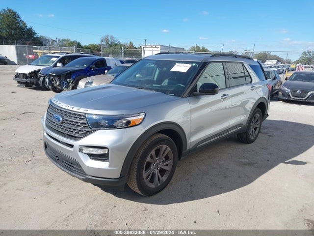 Ford EXPLORER XLT 2022 1FMSK8DH1NGB43860 Image 2