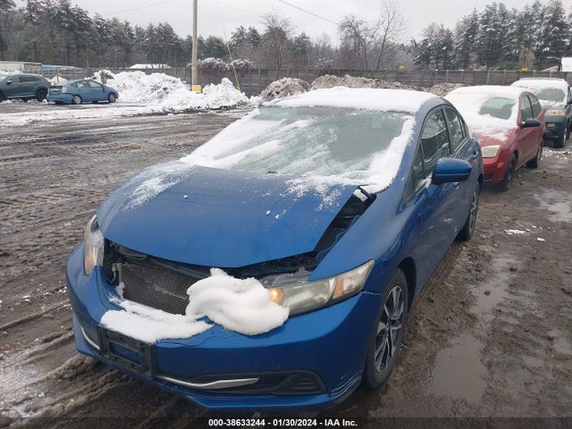 Honda CIVIC EX 2014 2HGFB2F89EH549407 Image 2