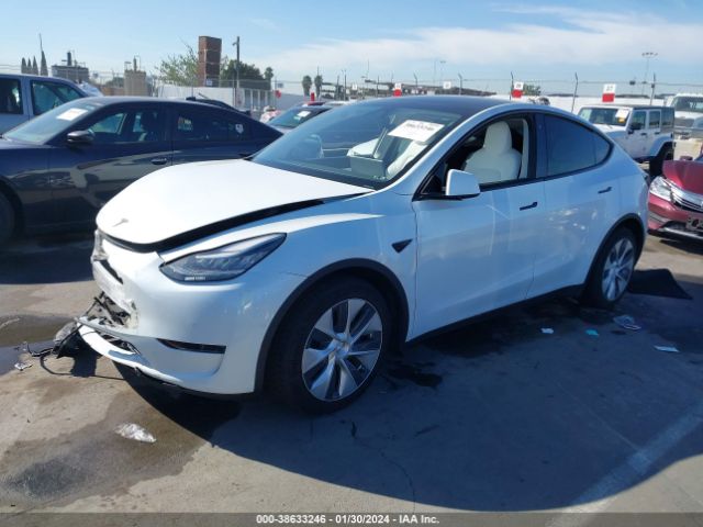 2020 TESLA MODEL Y 5YJYGDEE9LF056602 Photo 1