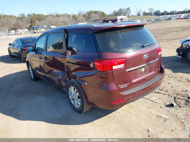 KIA SEDONA LX 2016 KNDMB5C15G6190639 Image 3
