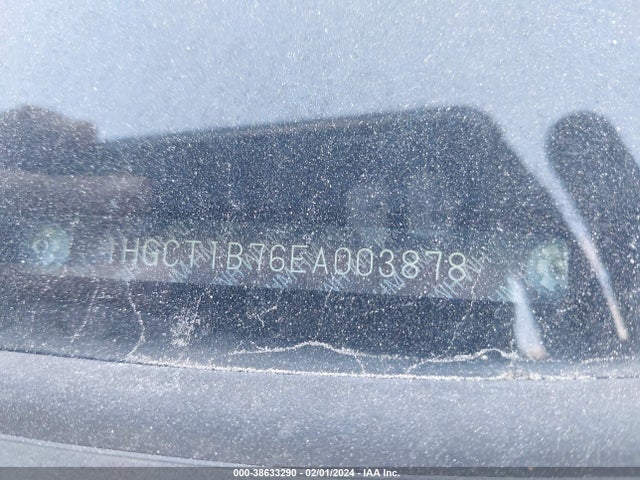 Honda ACCORD EX 2014 1HGCT1B76EA003878 Image 9