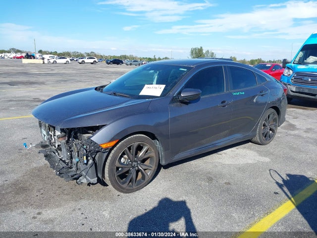 Honda Civic Sport 2020 2HGFC2F82LH589726 Image 2