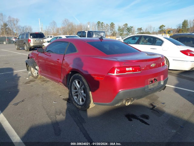Chevrolet Camaro 2ls 2014 2G1FA1E36E9321904 Image 3
