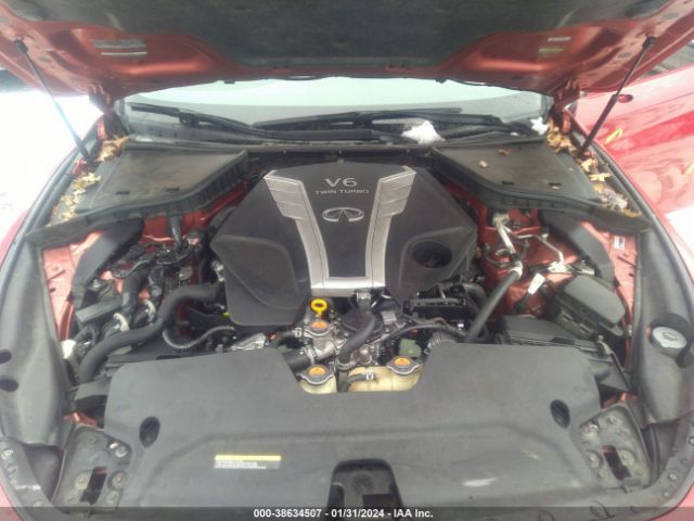 JN1FV7EL1HM700799 Infiniti Q60 3.0t Red Sport 400