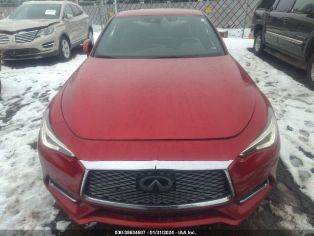 JN1FV7EL1HM700799 Infiniti Q60 3.0t Red Sport 400
