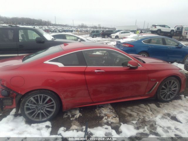 JN1FV7EL1HM700799 Infiniti Q60 3.0t Red Sport 400
