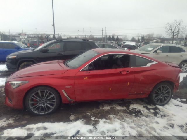JN1FV7EL1HM700799 Infiniti Q60 3.0t Red Sport 400