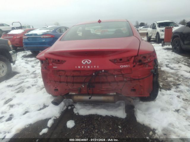 JN1FV7EL1HM700799 Infiniti Q60 3.0t Red Sport 400