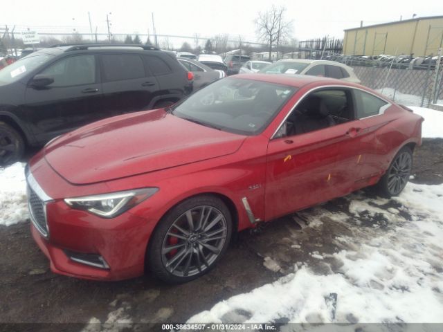 JN1FV7EL1HM700799 Infiniti Q60 3.0t Red Sport 400