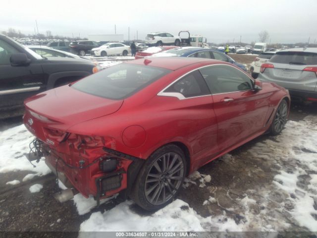 JN1FV7EL1HM700799 Infiniti Q60 3.0t Red Sport 400