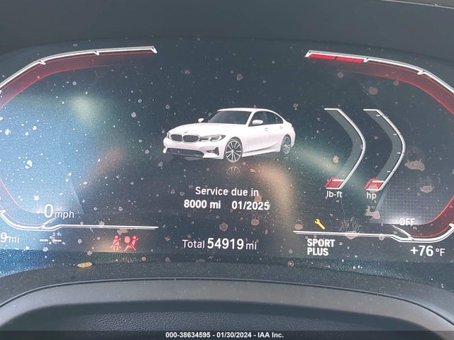 2019 BMW 330I VIN: WBA5R1C55KAJ99789
