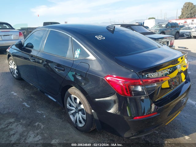 Honda Civic Lx 2023 2HGFE2F27PH536421 Image 3