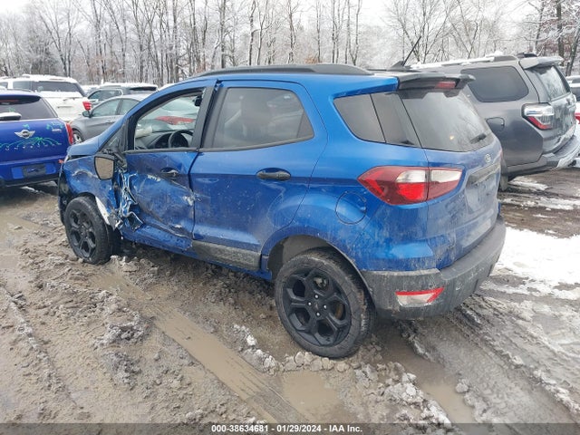 Aukcja sprzedaży 2021 Ford Ecosport Ses, vin: MAJ6S3JL5MC451644, numer aukcji: 38634681